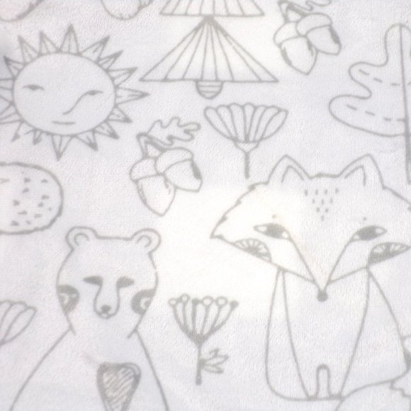 Lila & Jack Bedding Lila And Jack Woodland Creatures Baby Blanket